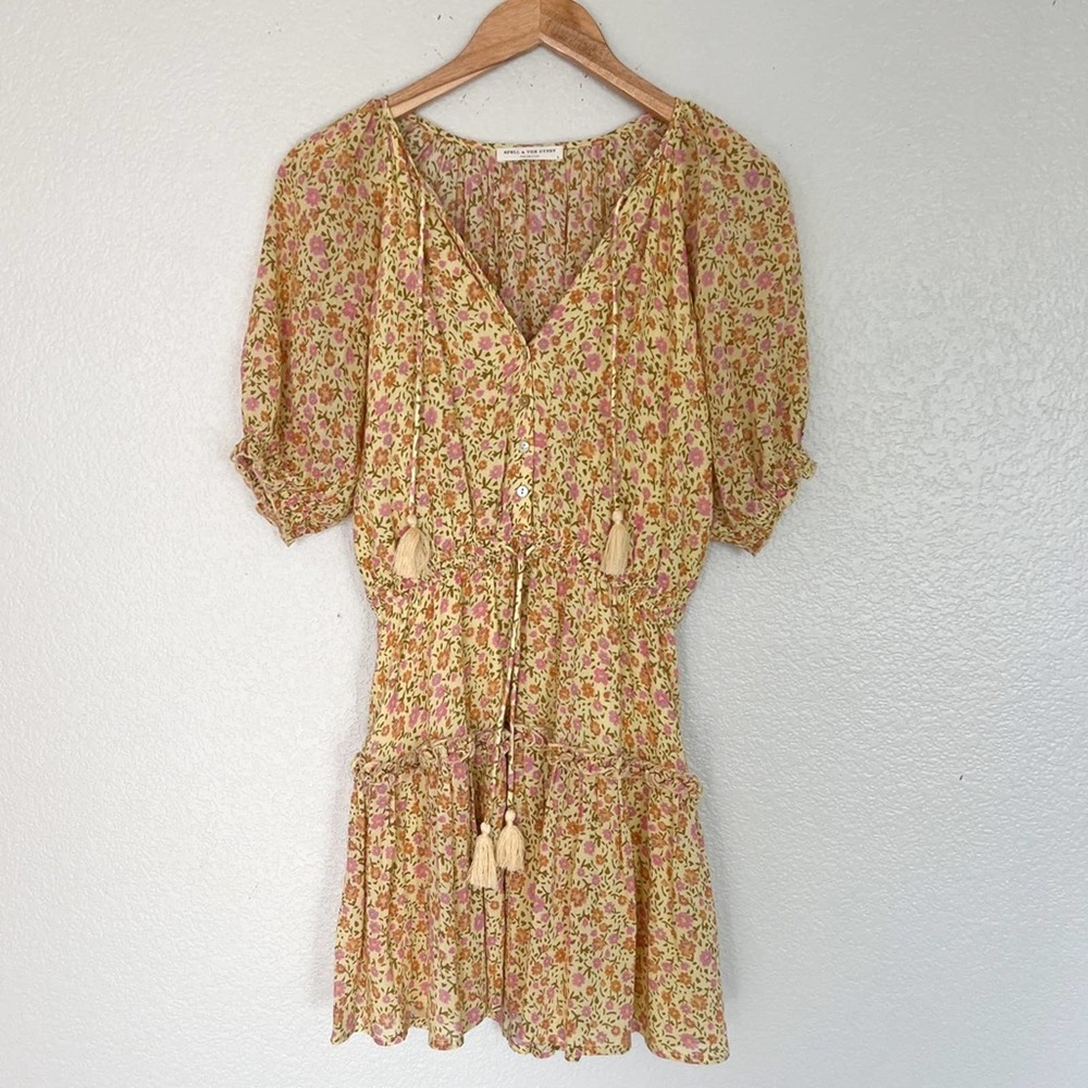 Spell Rae Play Dress Daisy Yellow